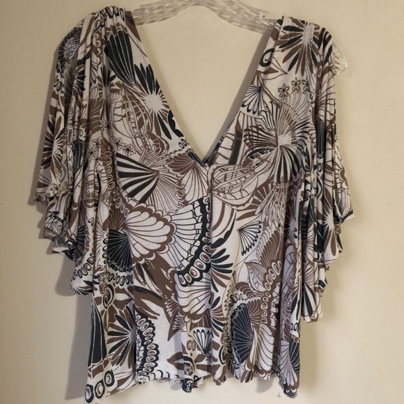 NWT Free People Cold Shoulder Top - Picture 2 of 7